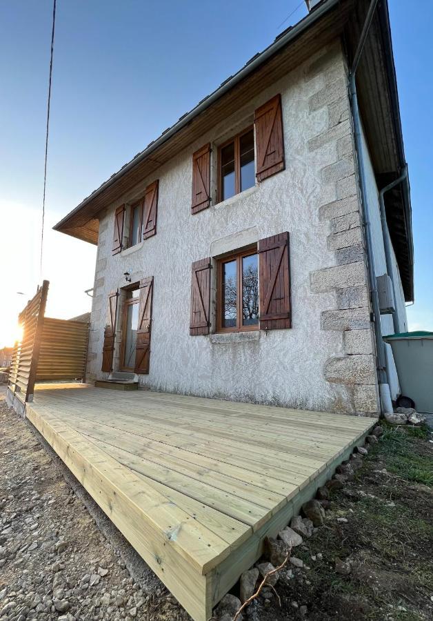 Maison Renovee Au Coeur Du Haut-Jura Entre-Deux-Monts Zewnętrze zdjęcie